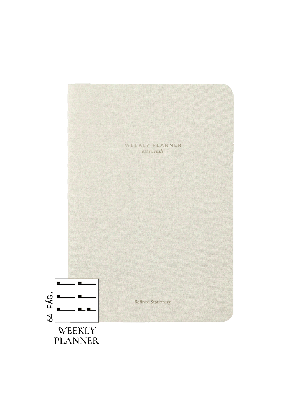 Weekly Planner 1·9 – 64 Páginas 📅✨
