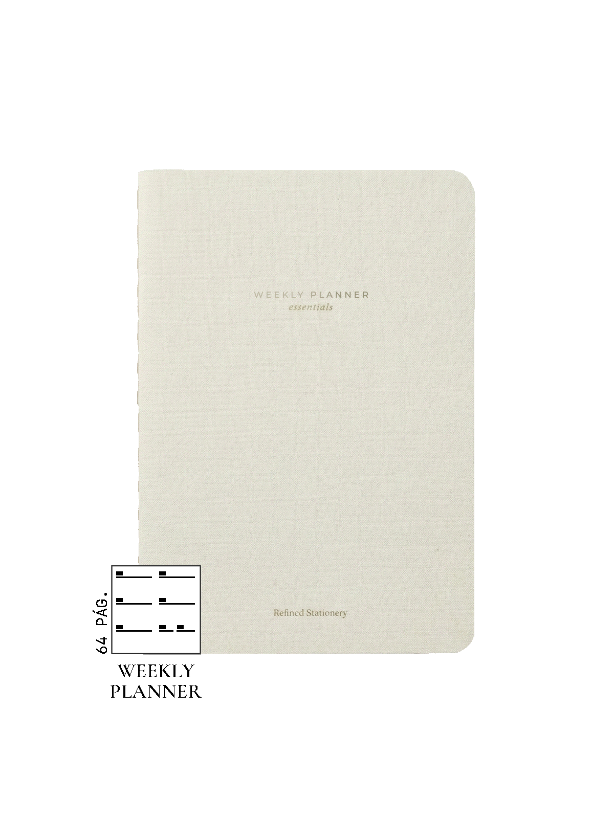 Weekly Planner 1·9 – 64 Páginas 📅✨