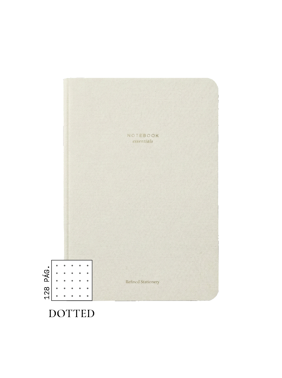 Notebook 1·9 Dotted Paper – 128 Páginas 📓✨