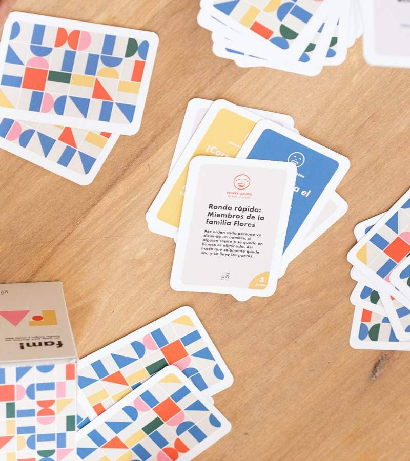 Juego Familiar “FAM” – Familia, Amigos y Mucho Más 💛🎉