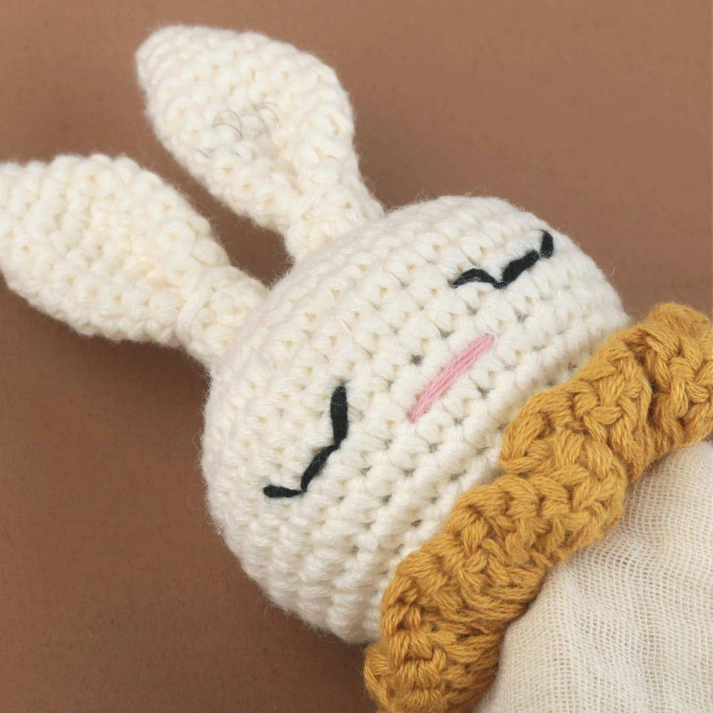 Dou Dou Artesanal en Muselina con Crochet 🧶🌿