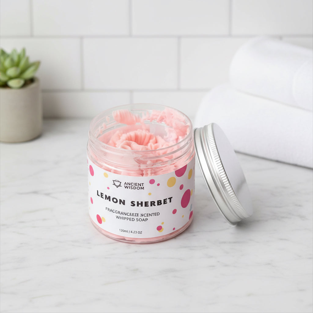 Jabón Cremoso Artesanal  Limonada Rosa