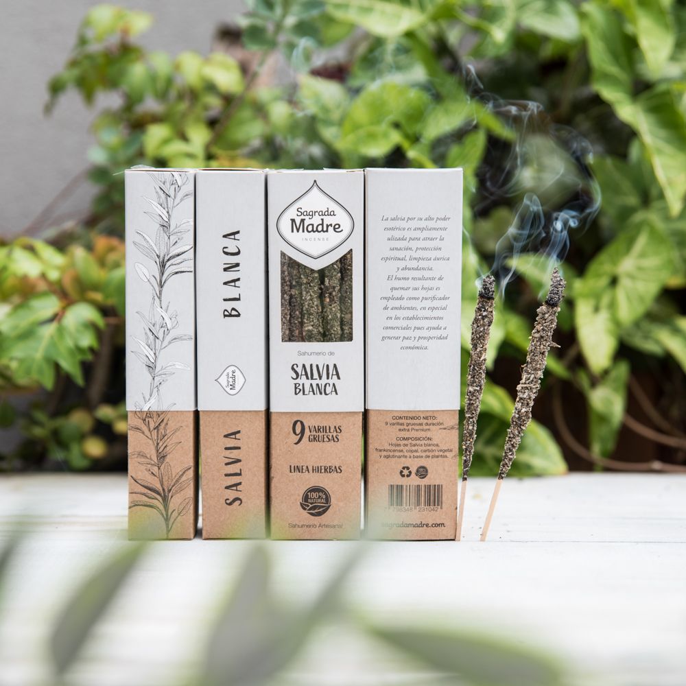 Salvia Blanca y copal