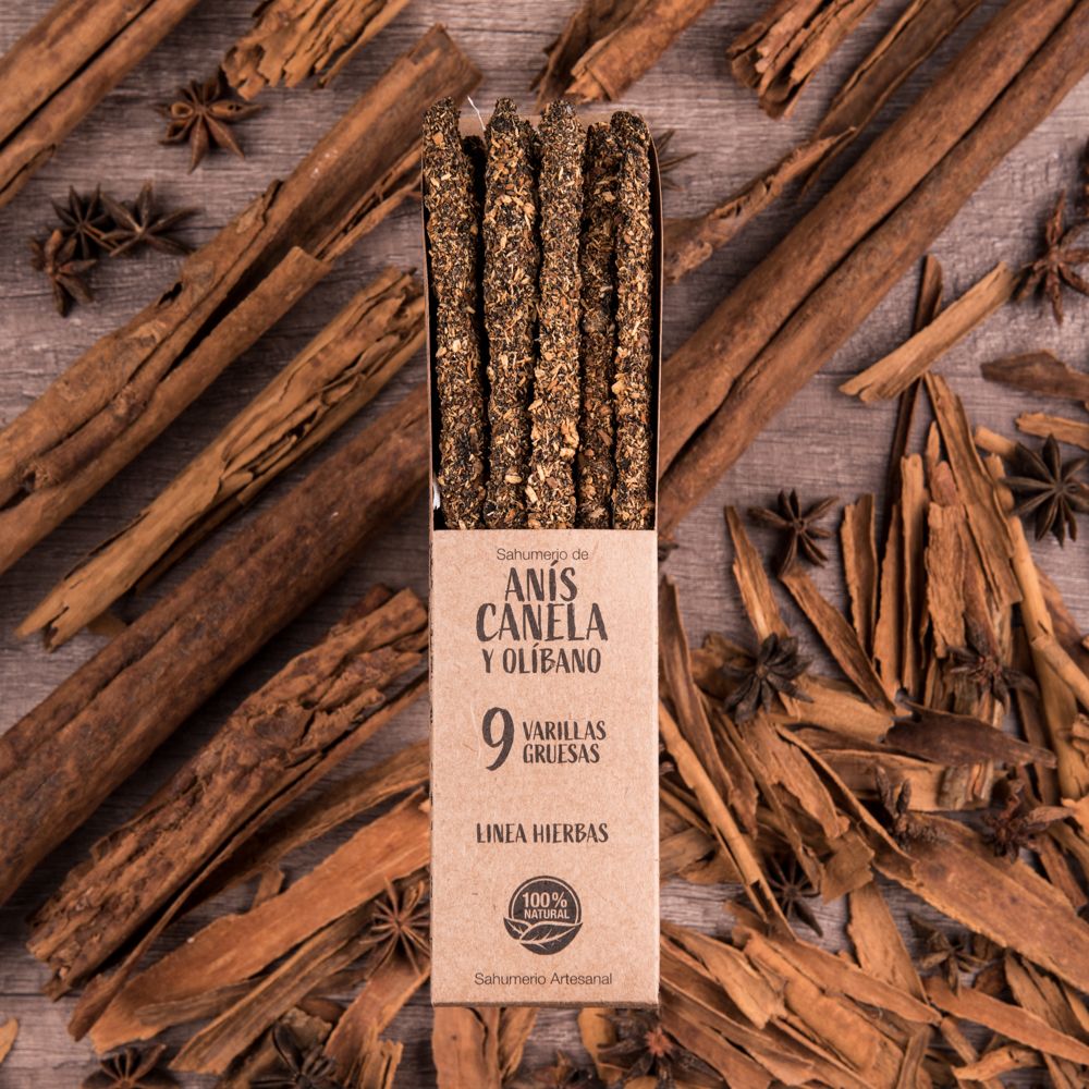 Canela, anis y olibano