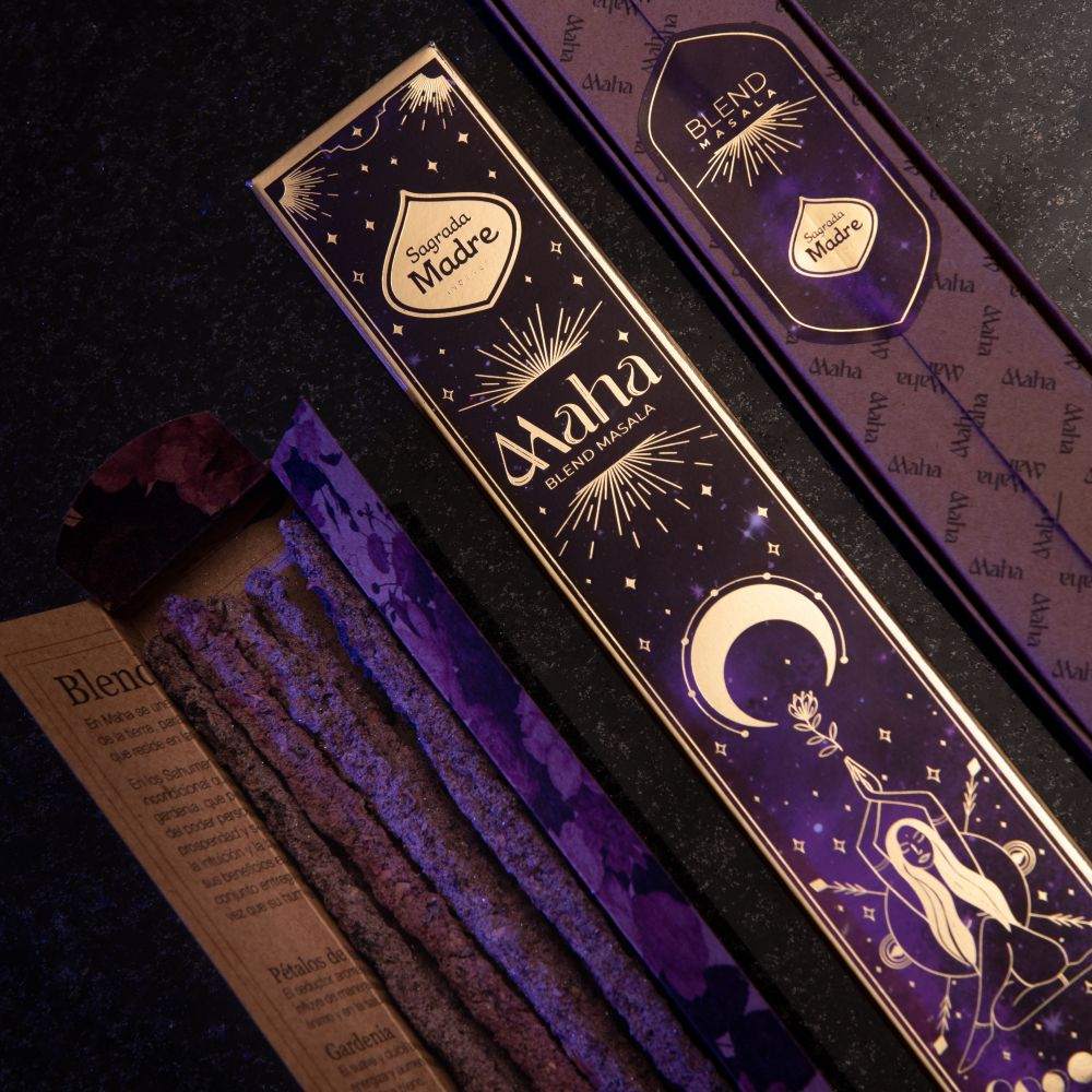 ✨🪷 Incienso Maha – Sahumerio Blend Masala Artesanal
