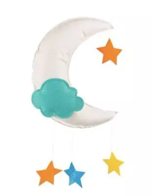 Decoración Colgante  Nube & Luna