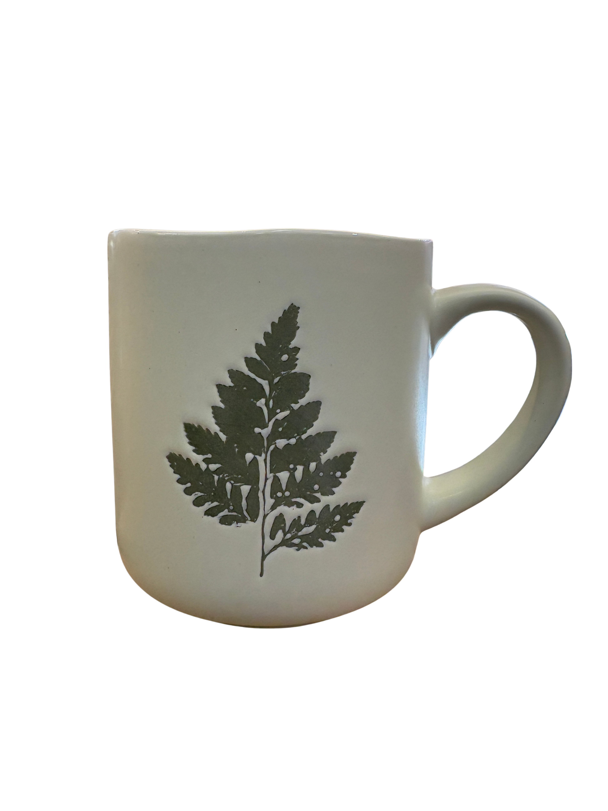 Mug de Porcelana 480 ml Diseño Hoja 🌿