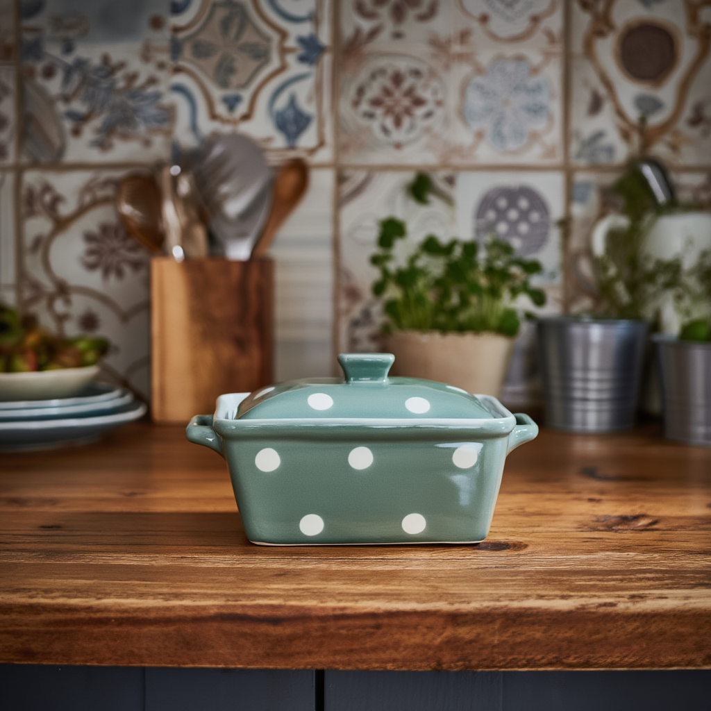 Mantequera Salvia Lunares 🌿🧈