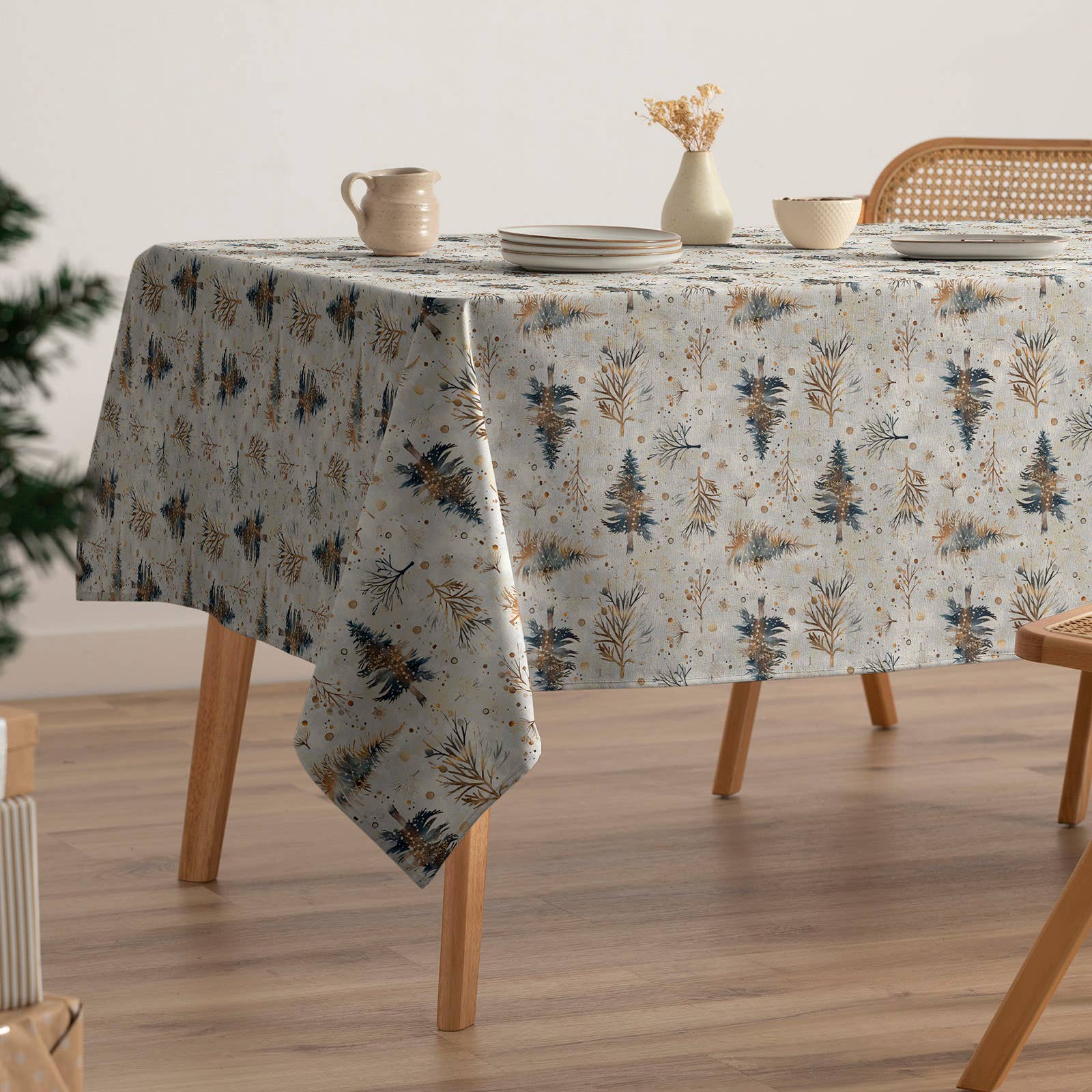 Mantel de Navidad estampado SPRUCE 🎄✨
