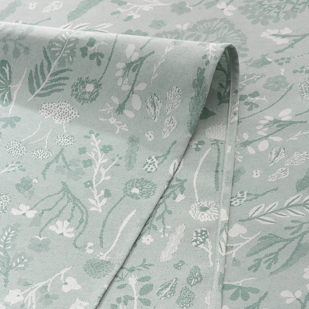 Mantel impermeable jacquard floral ALERCE 🌿✨
