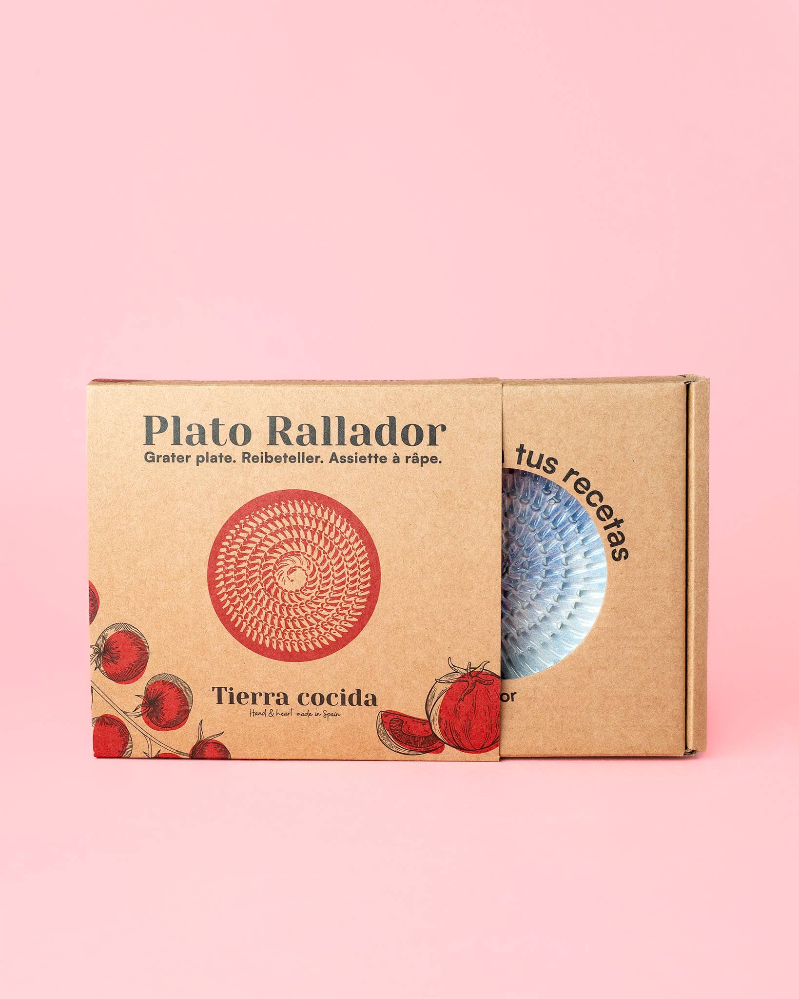 Rallador de Cerámica – Small Rojo Alcazaba 🏛️