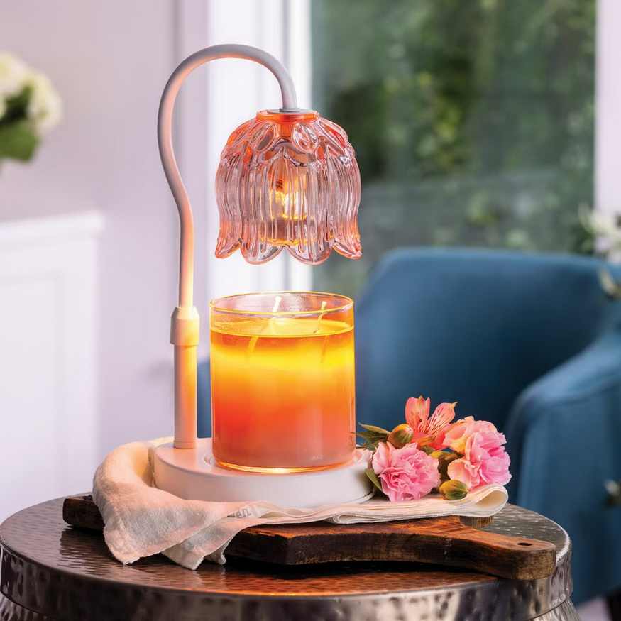Lámpara para Velas Aromáticas Tulip  🌷✨