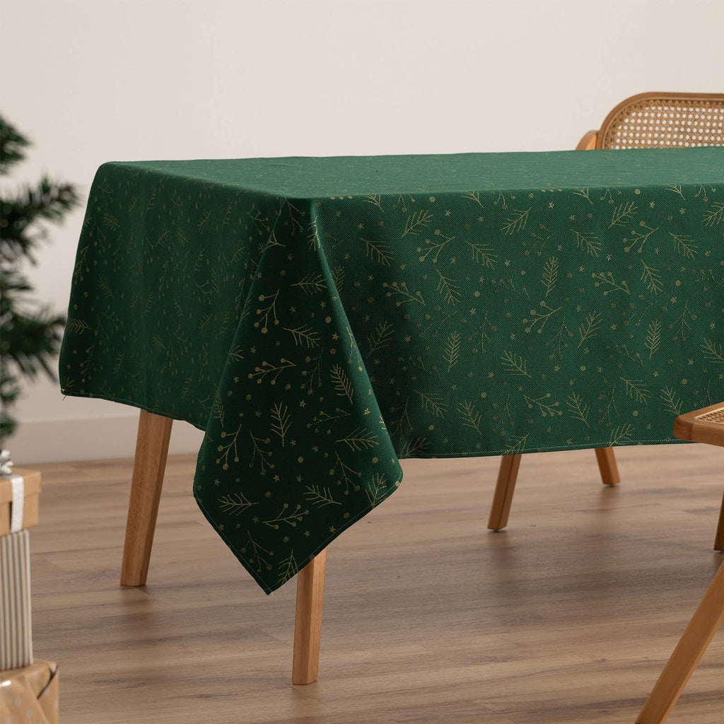 Mantel de Navidad jacquard BERRIE 🎄✨