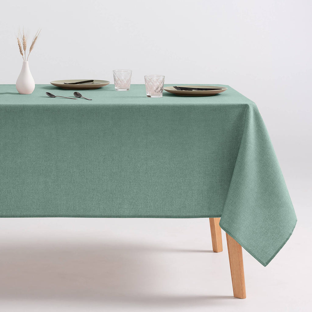 Mantel liso antimanchas algodón tacto tela – INDIRA