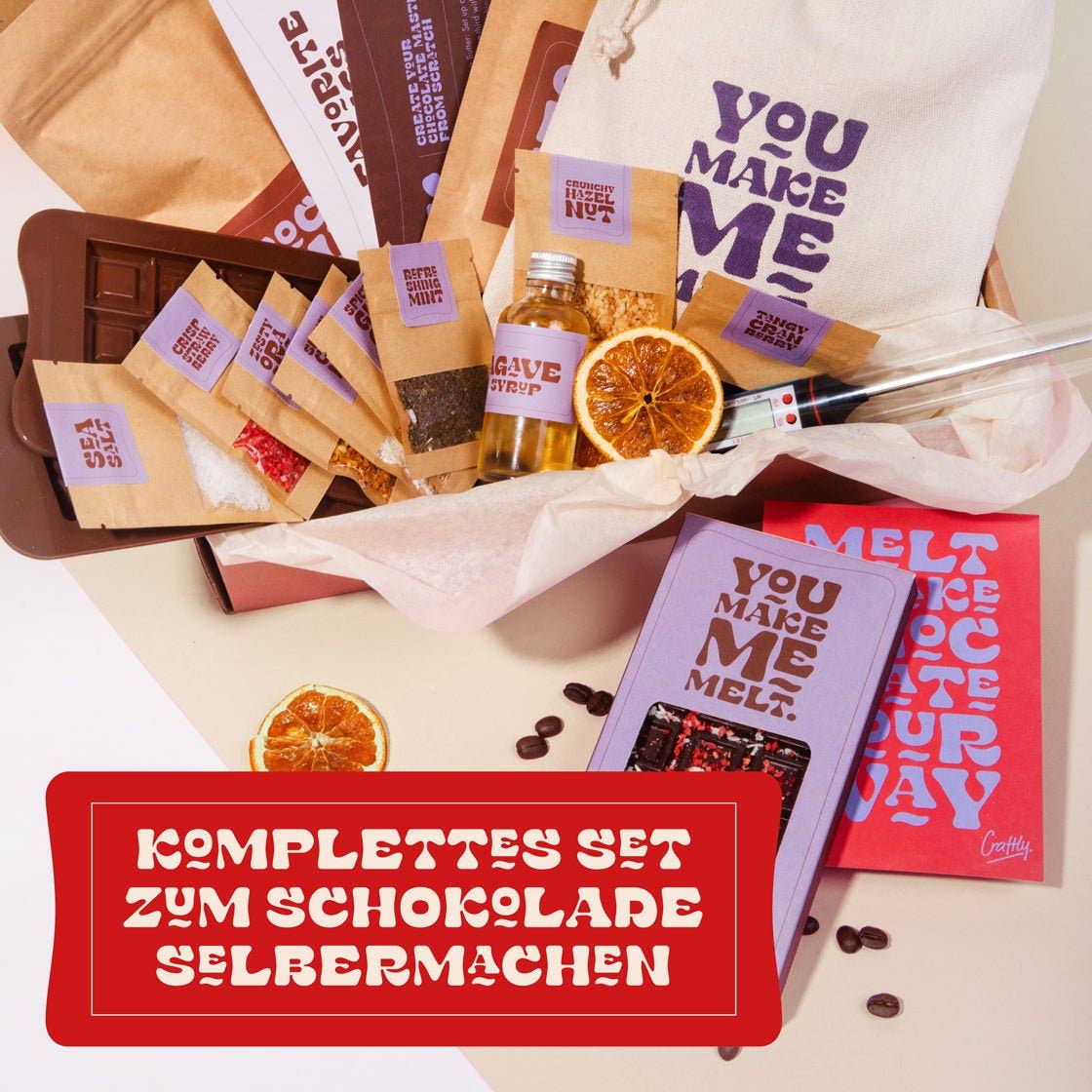 Kit para Hacer tu Propio Chocolate – DIY 🍫🤎