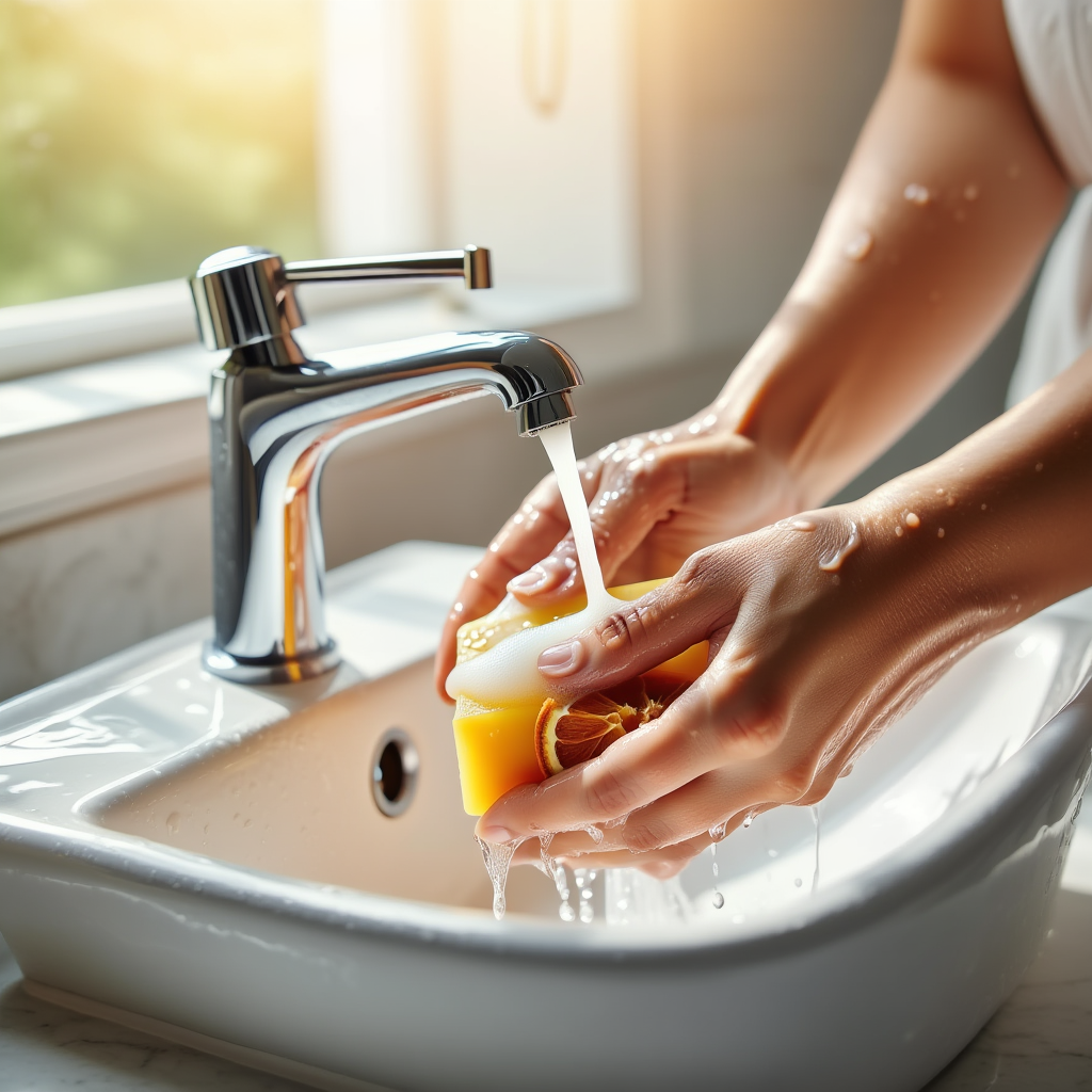 Jabón Artesanal Sol ☀️🍊