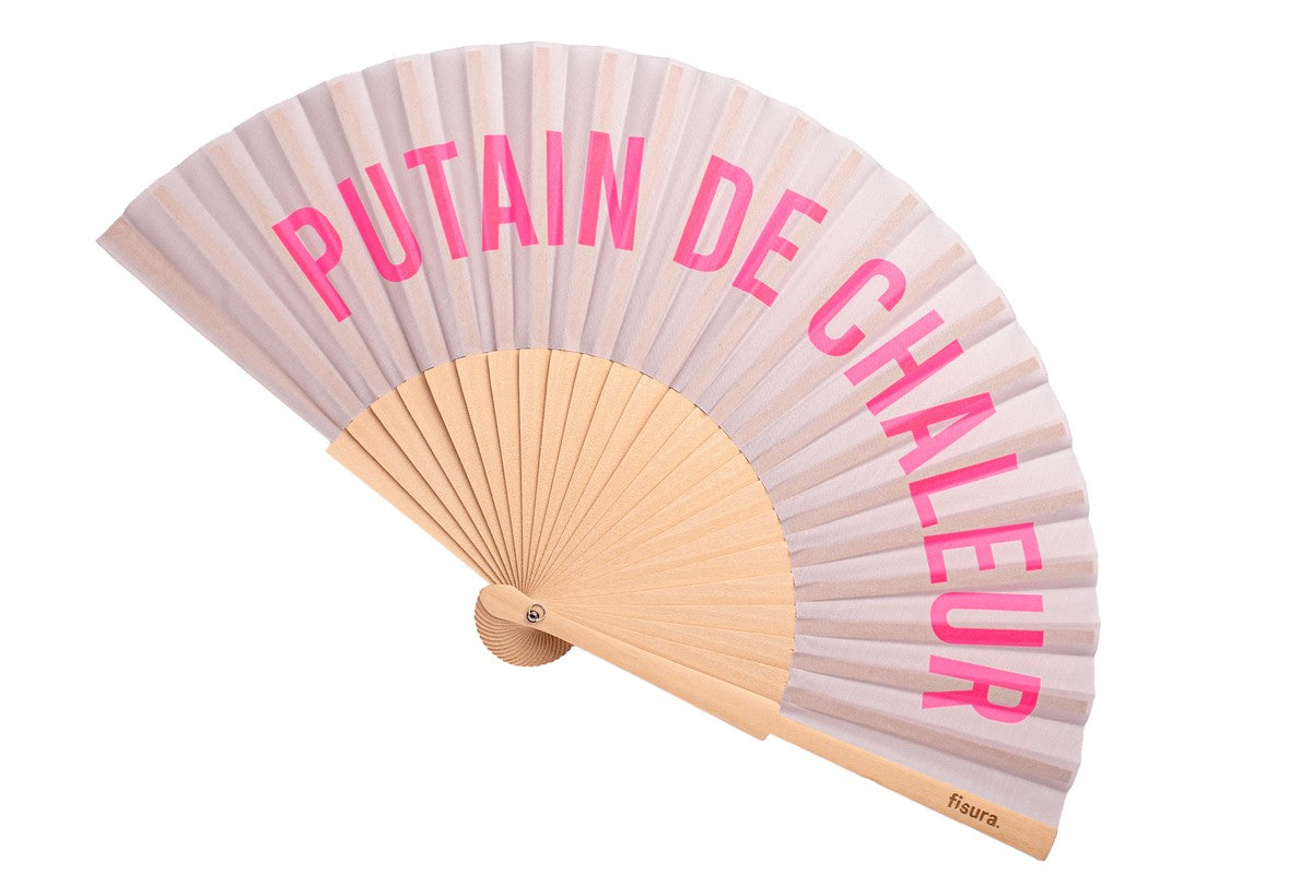 Abanico “Putain de chaleur” 🔥💗