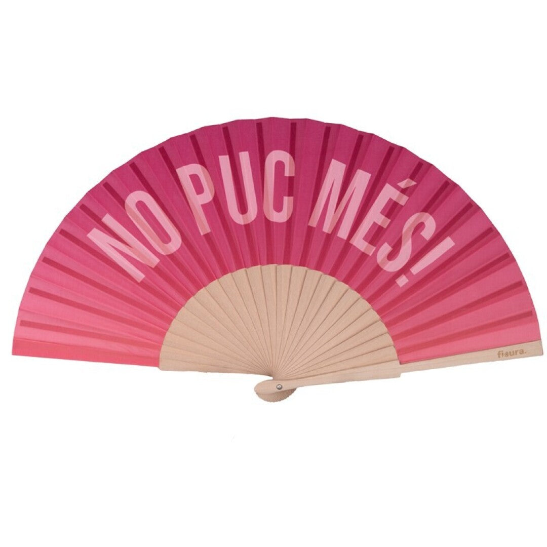 Abanico “No puc més!” 🌡️💗