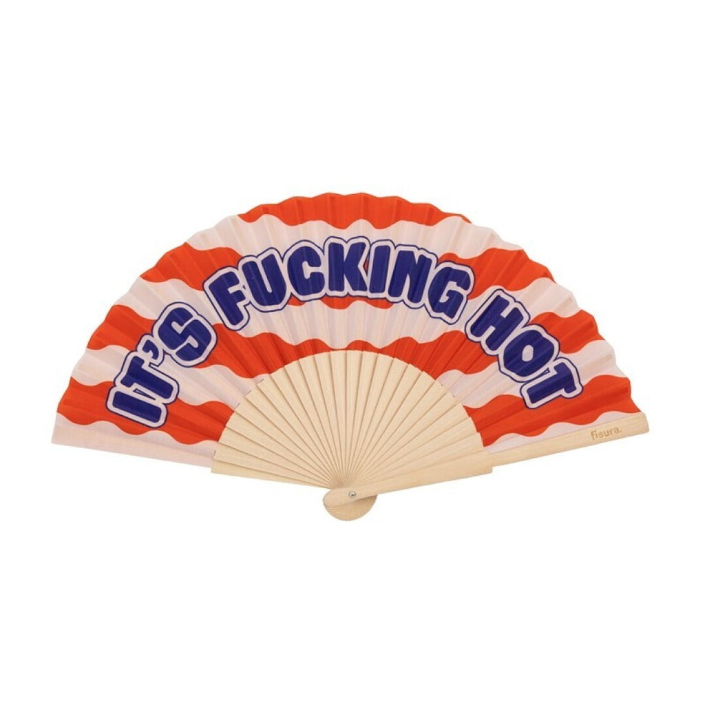 Abanico “It’s fucking hot” 🔥🌊