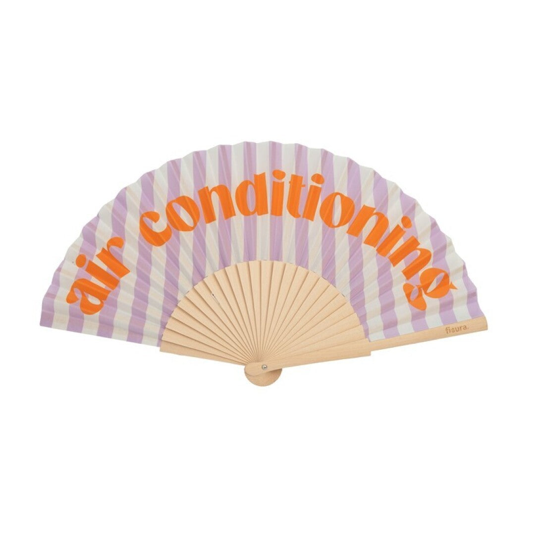 Abanico “Air conditioning” ❄️💜