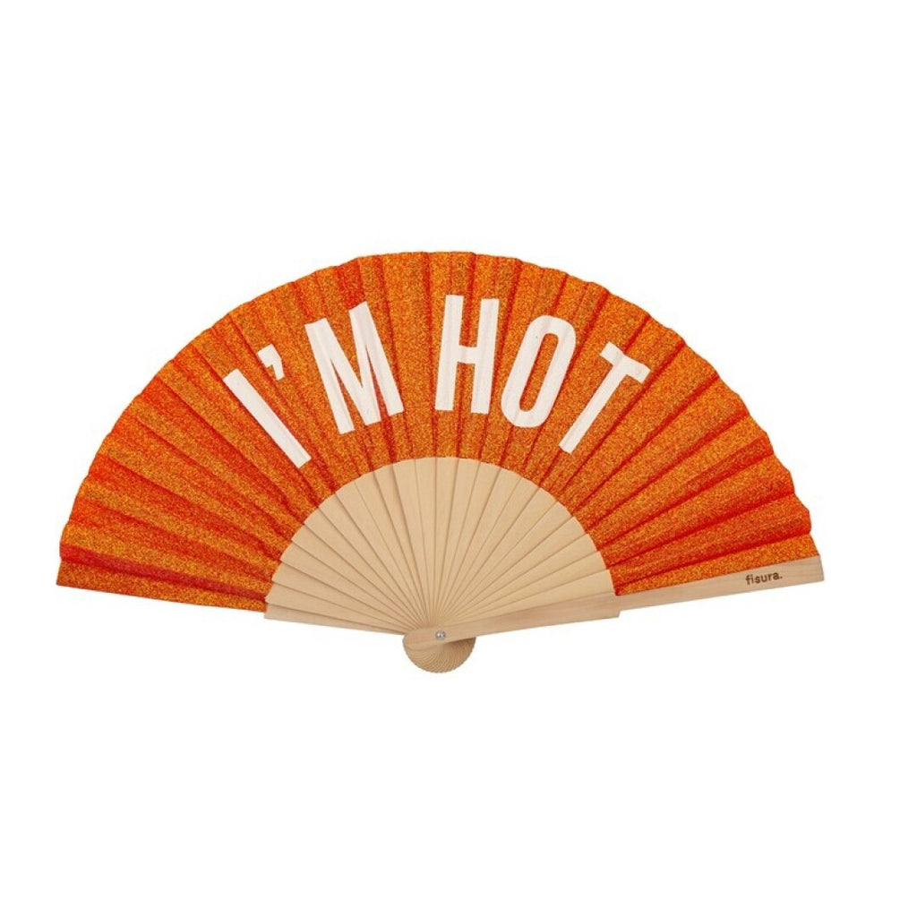 Abanico “I’m Hot” ✨🧡