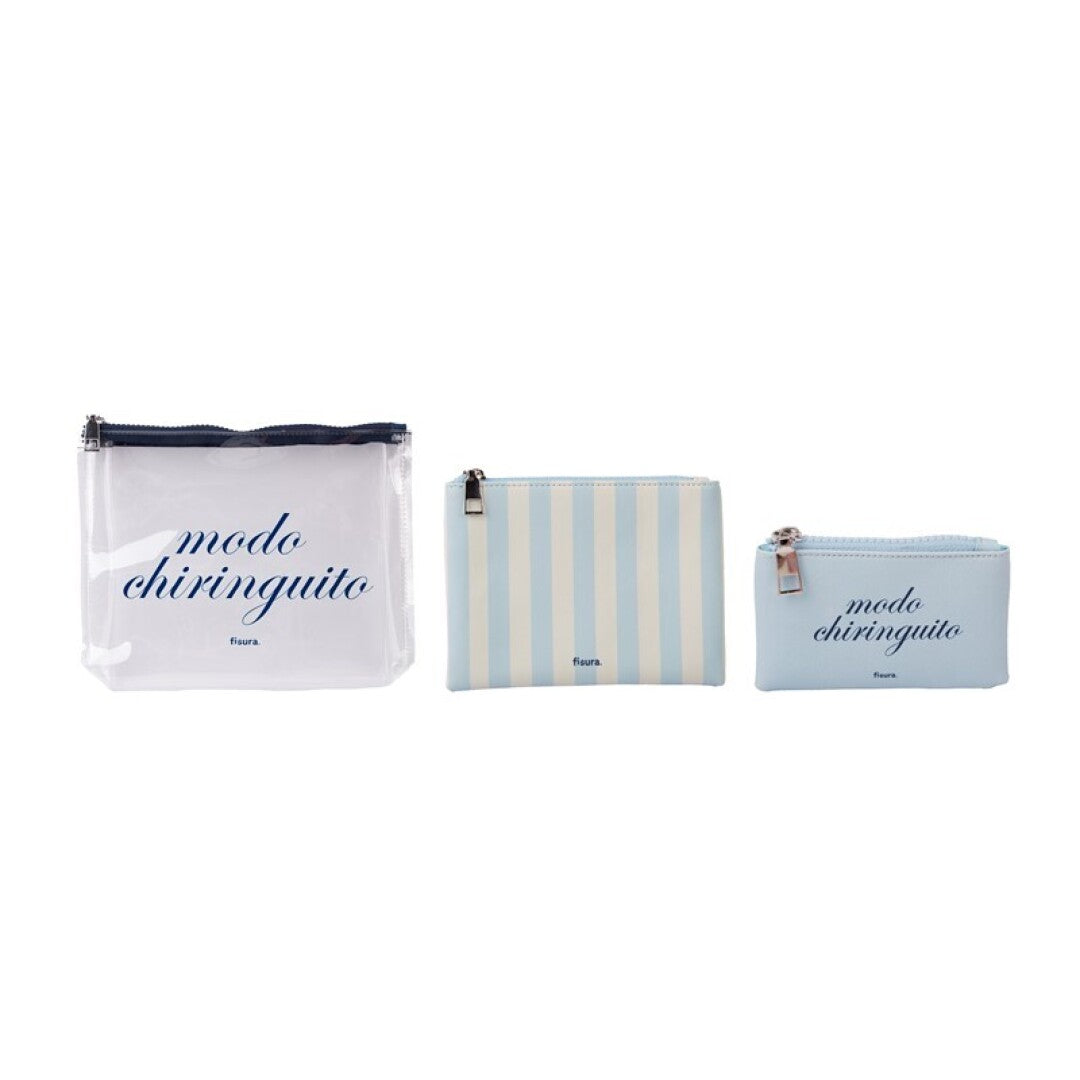 Trousse de toilette triple « Mode plage » 🏖️☀️