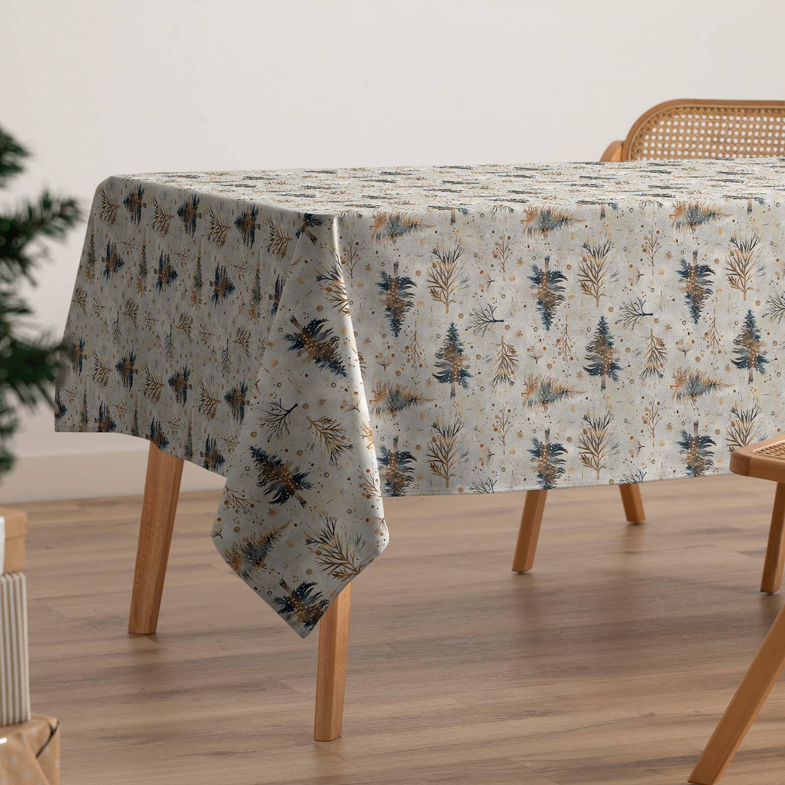 Mantel de Navidad estampado SPRUCE 🎄✨