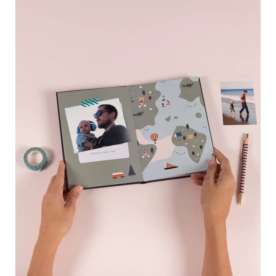 Libro Rellenable "Papá, Esto Queda Entre Tú Y Yo"