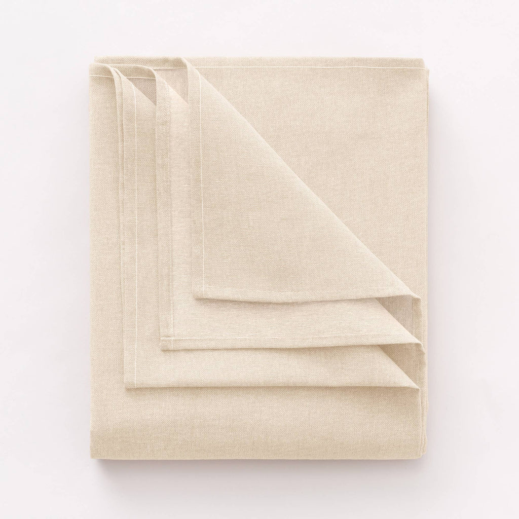 Mantel liso antimanchas algodón tacto tela – INDIRA