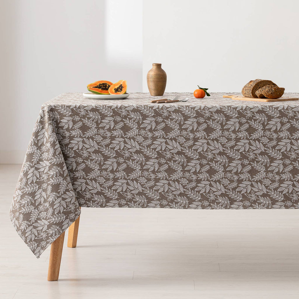 Mantel impermeable jacquard floral JALI 🌿✨