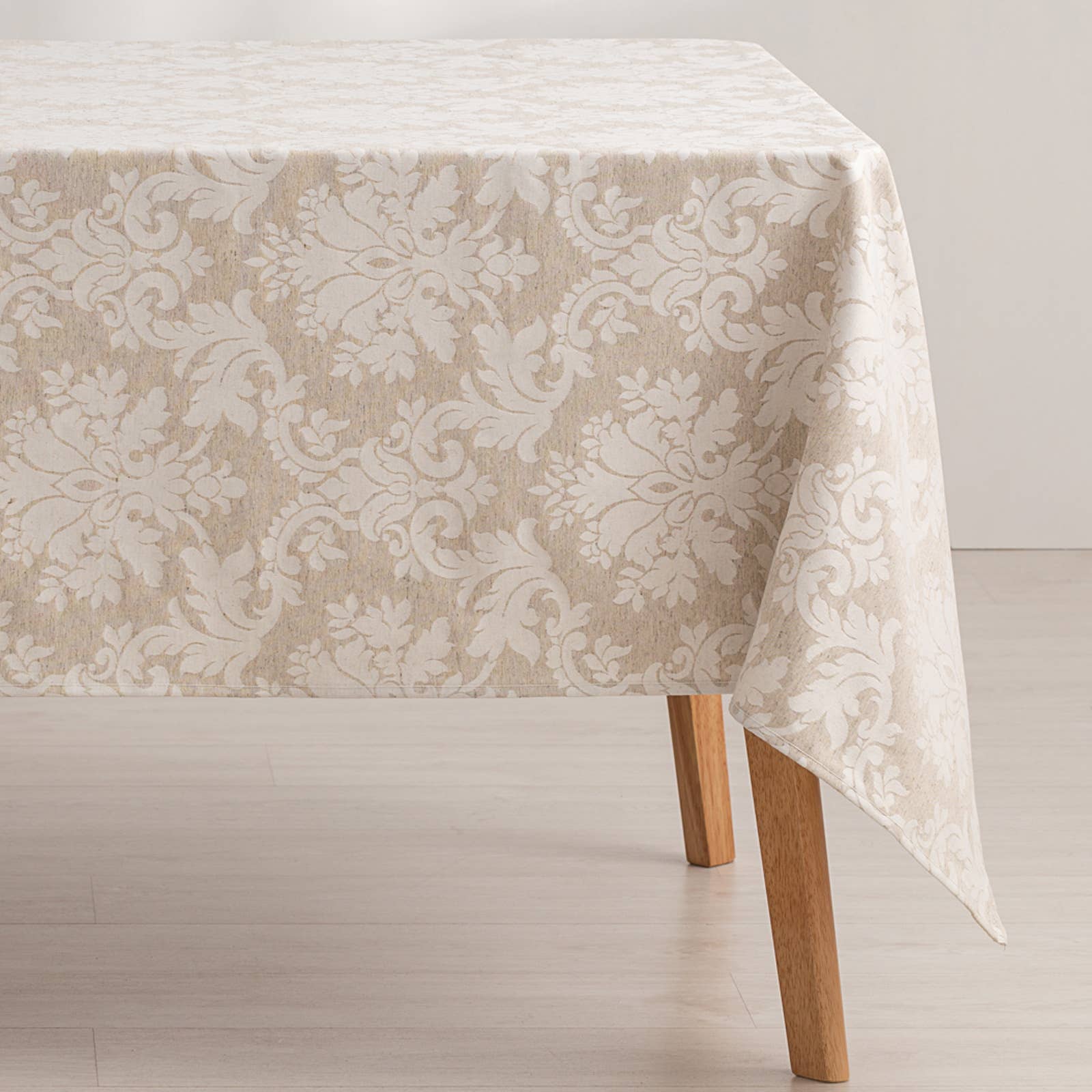 Mantel impermeable jacquard floral DAMA 🌸✨