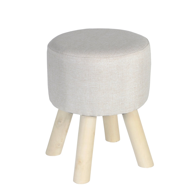 Taburete redondo con funda desenfundable