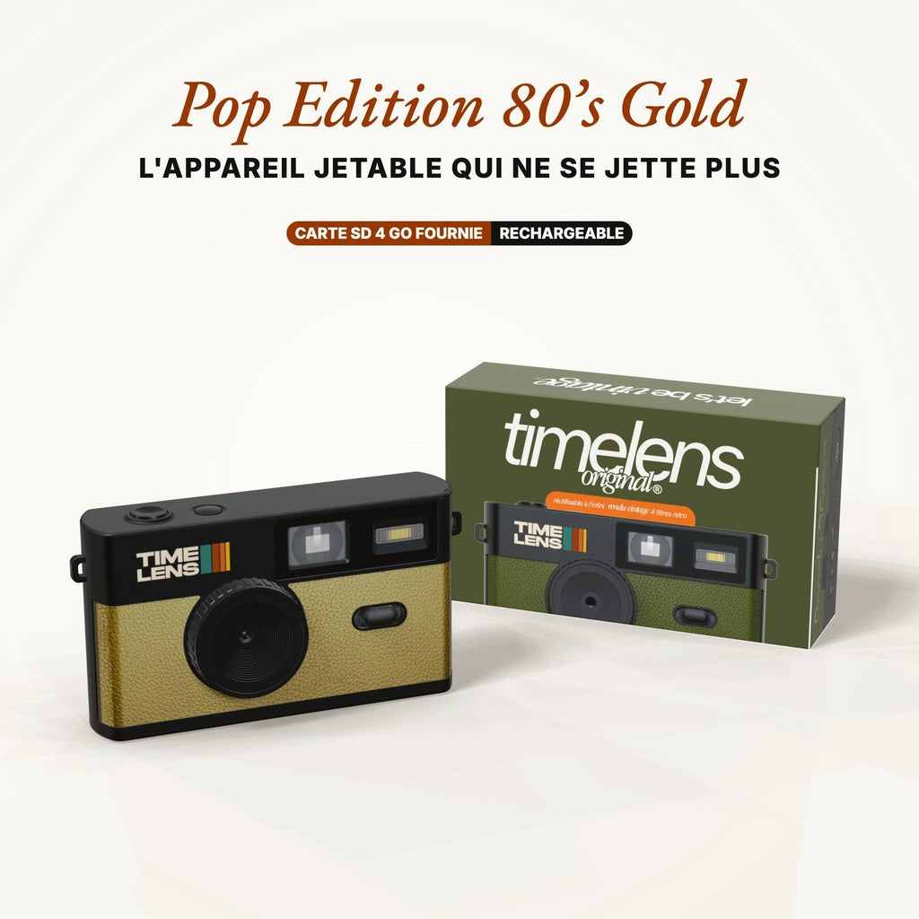 Cámara  POP EDITION 80's Gold