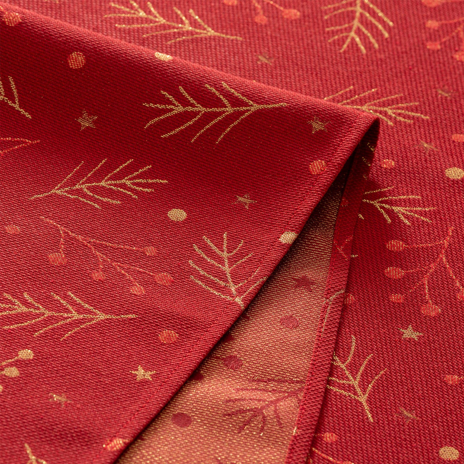 Mantel de Navidad jacquard BERRIE 🎄✨