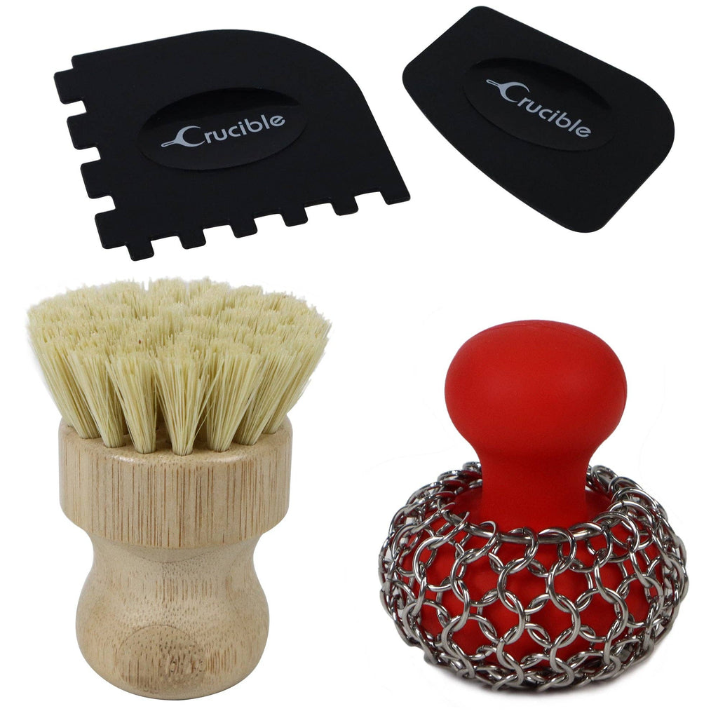 Cast Iron Care – Kit de Limpieza para Hierro Fundido 🍳🧹