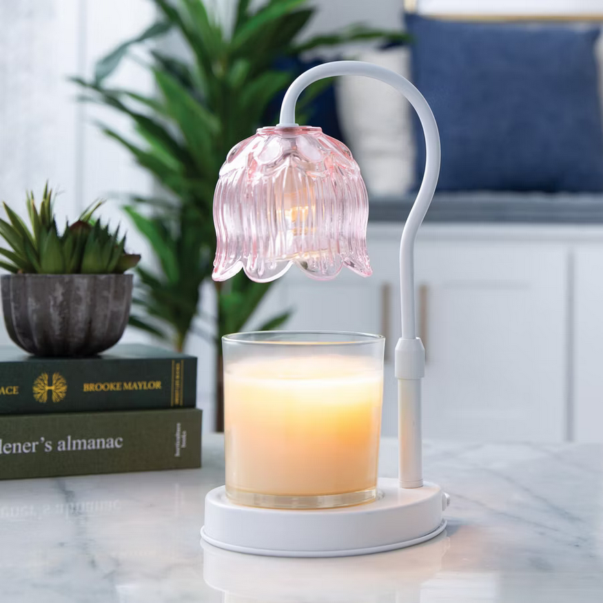 Lámpara para Velas Aromáticas Tulip  🌷✨