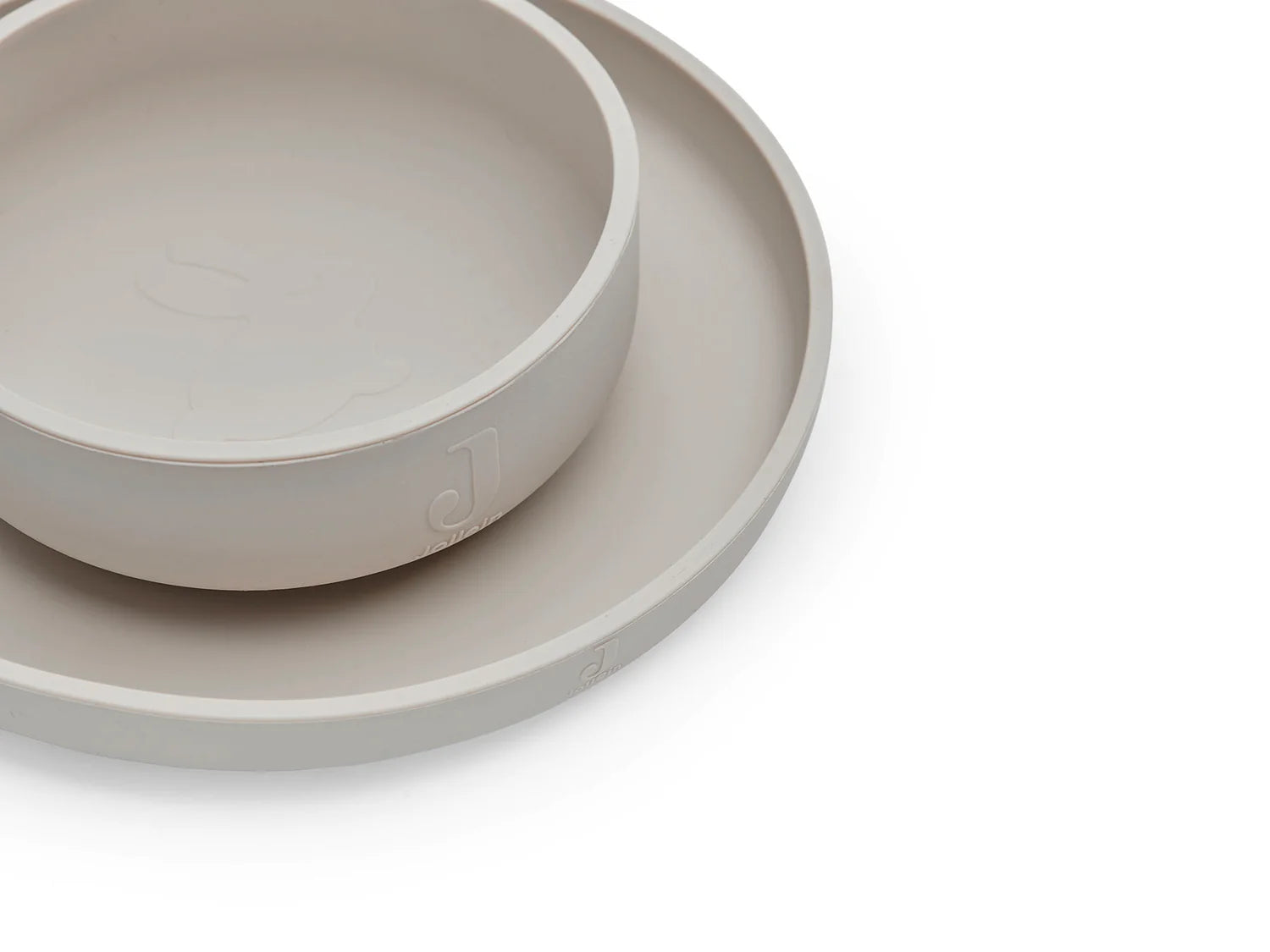 Juego de Cena de Silicona – 4 Piezas 🍽️💛