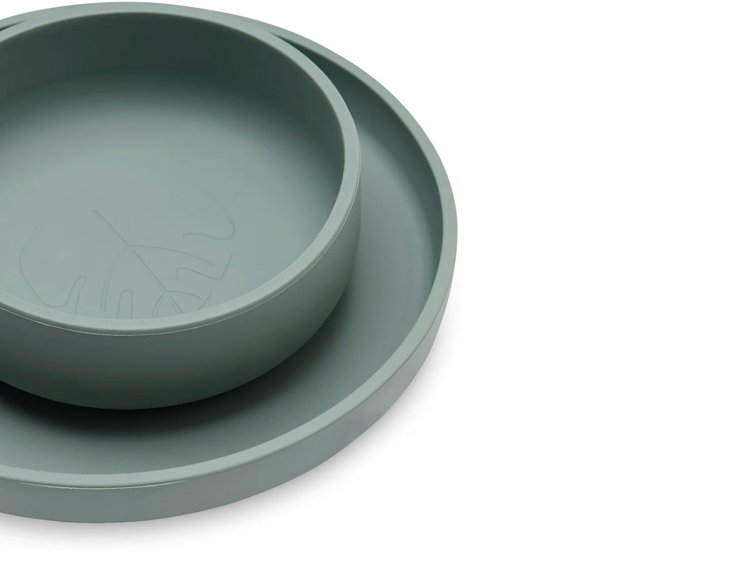 Juego de Cena de Silicona – 4 Piezas 🍽️💛
