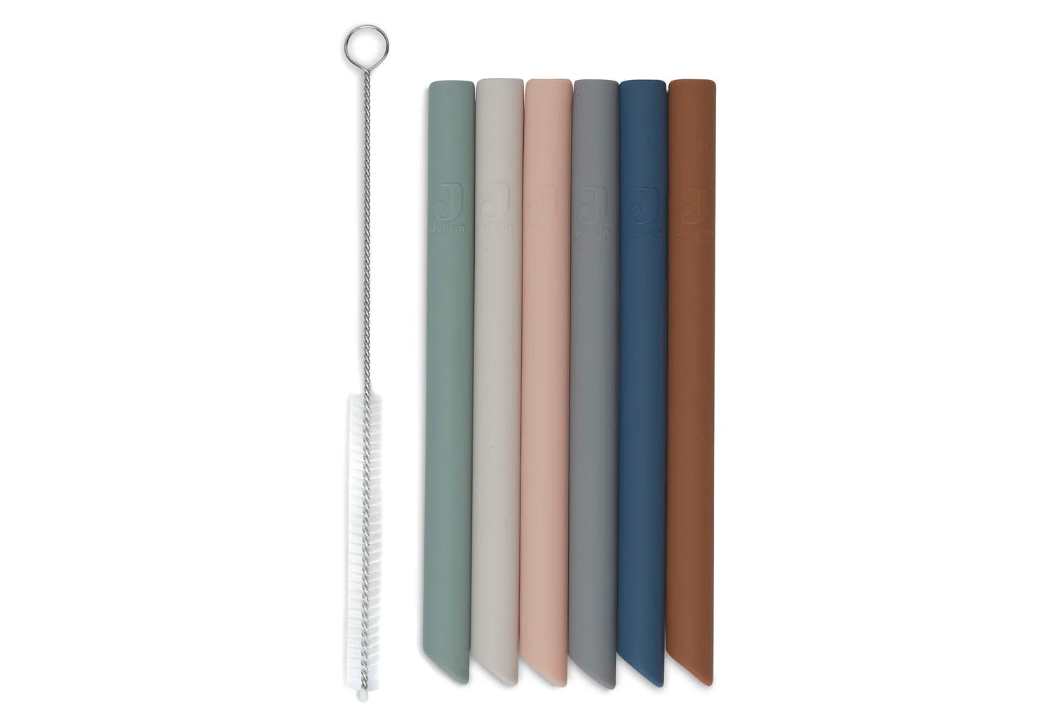 Pajitas de Silicona – Multicolor – Pack de 6 🌈🥤