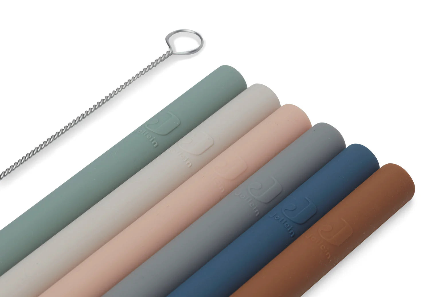 Pajitas de Silicona – Multicolor – Pack de 6 🌈🥤