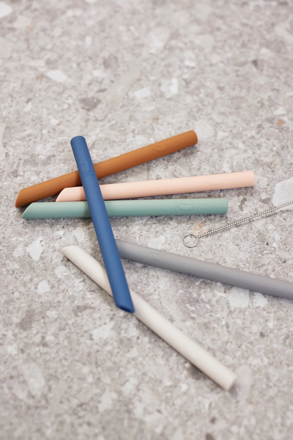 Pajitas de Silicona – Multicolor – Pack de 6 🌈🥤