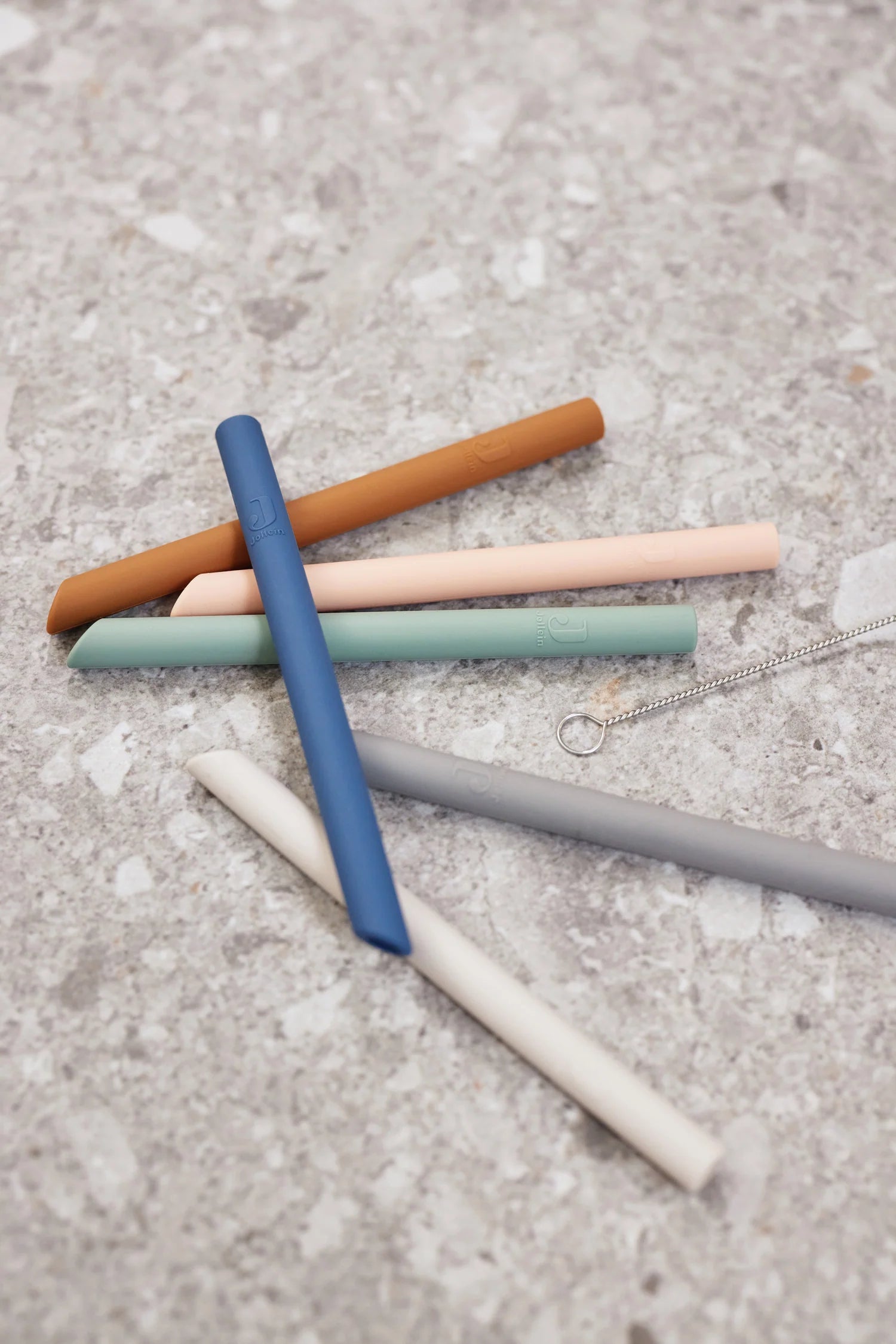 Pajitas de Silicona – Multicolor – Pack de 6 🌈🥤