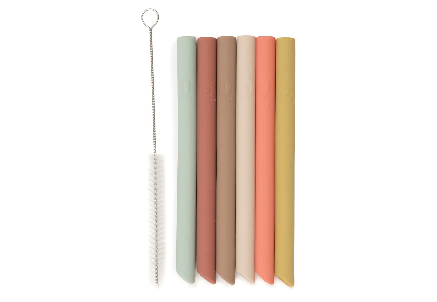 Pajitas de Silicona – Multicolor – Pack de 6 🌈🥤