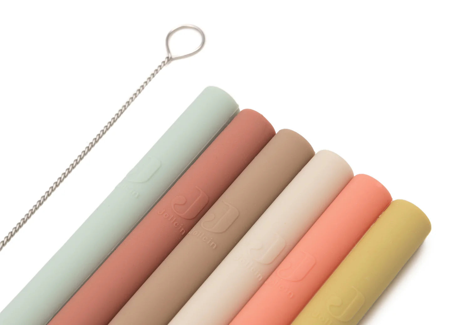 Pajitas de Silicona – Multicolor – Pack de 6 🌈🥤