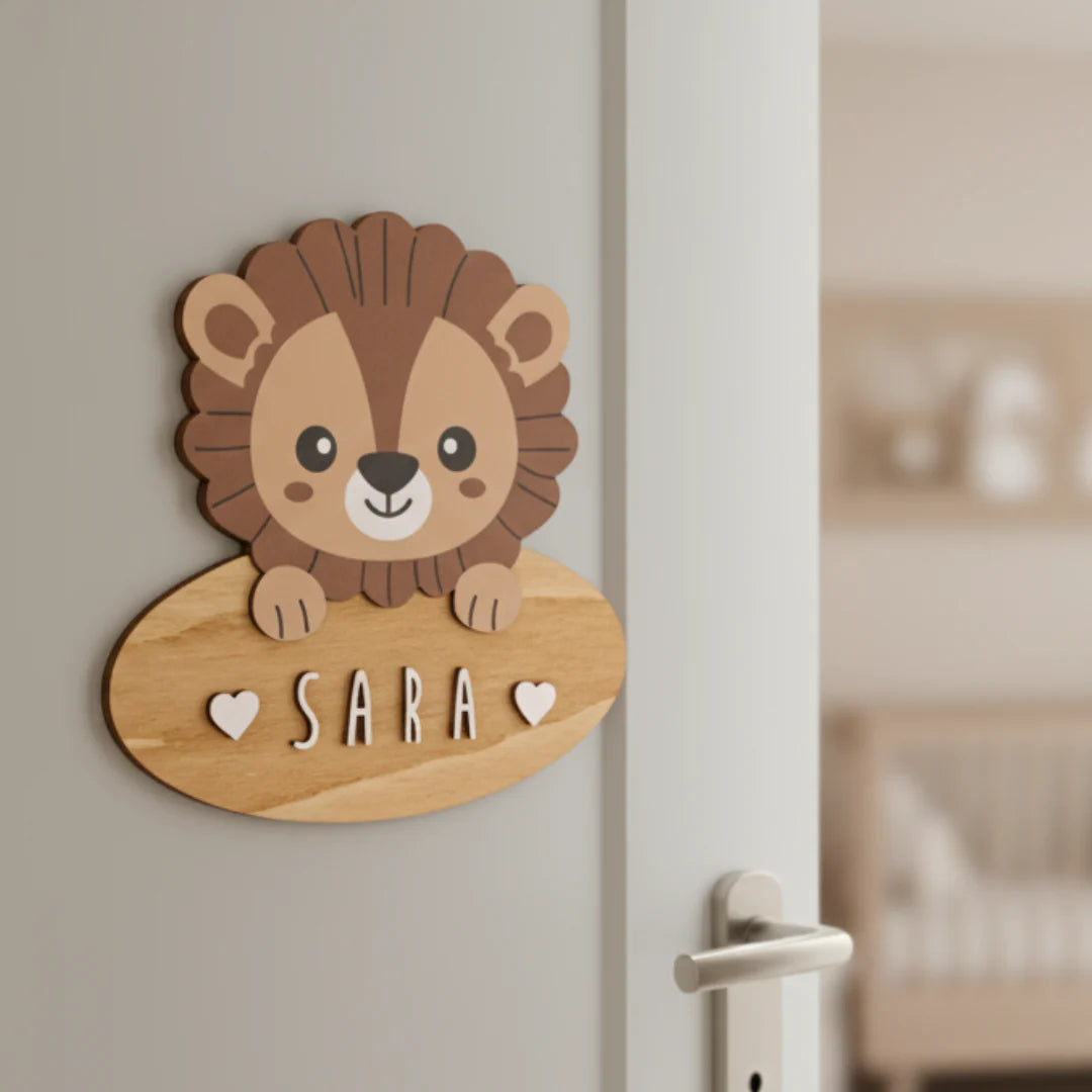 Placa León Personalizada