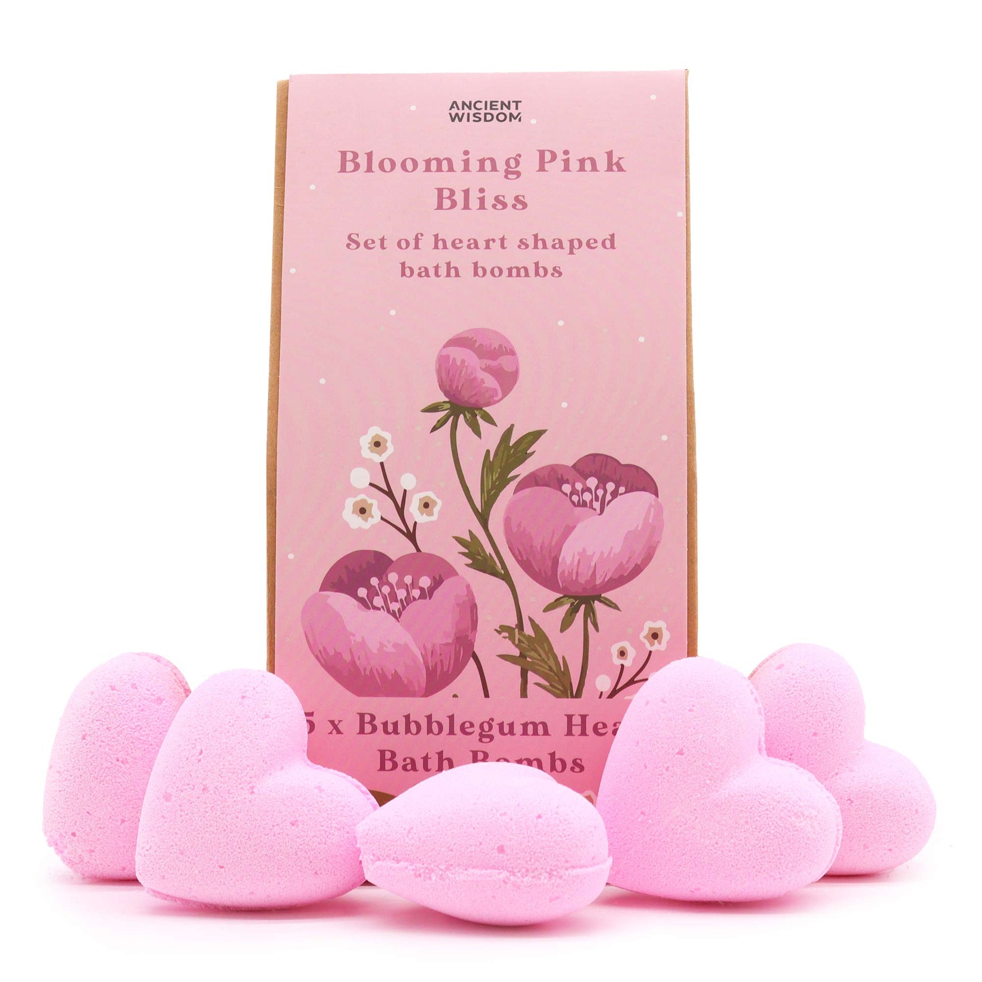Set de Bombas de baño de Corazon