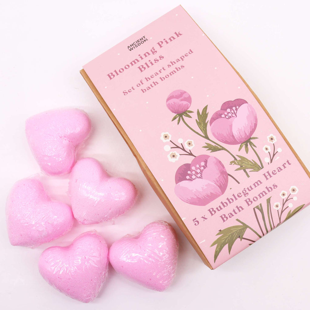 Set de Bombas de baño de Corazon