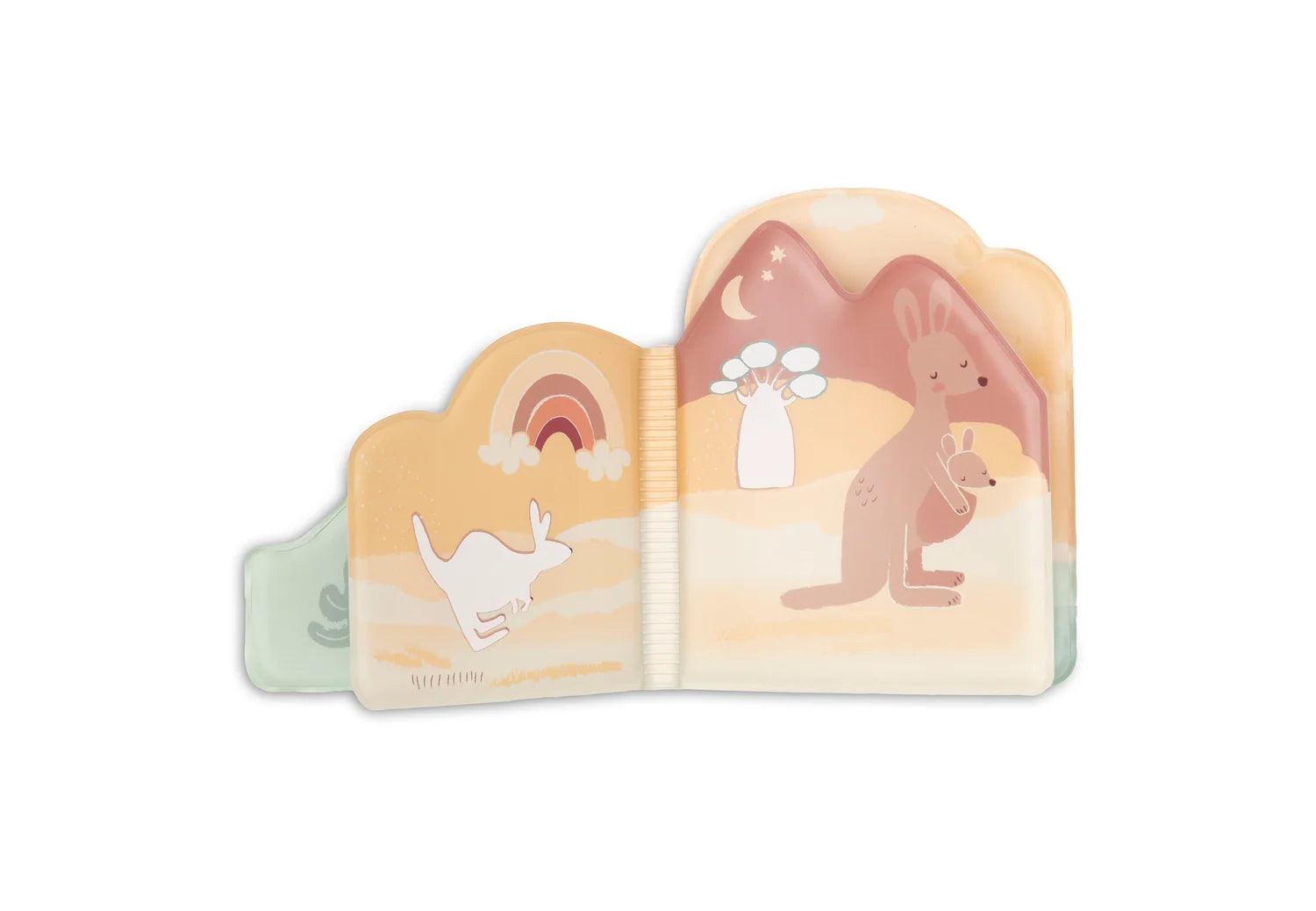 Libro de Baño Mágico – Canguros 📖🛁✨