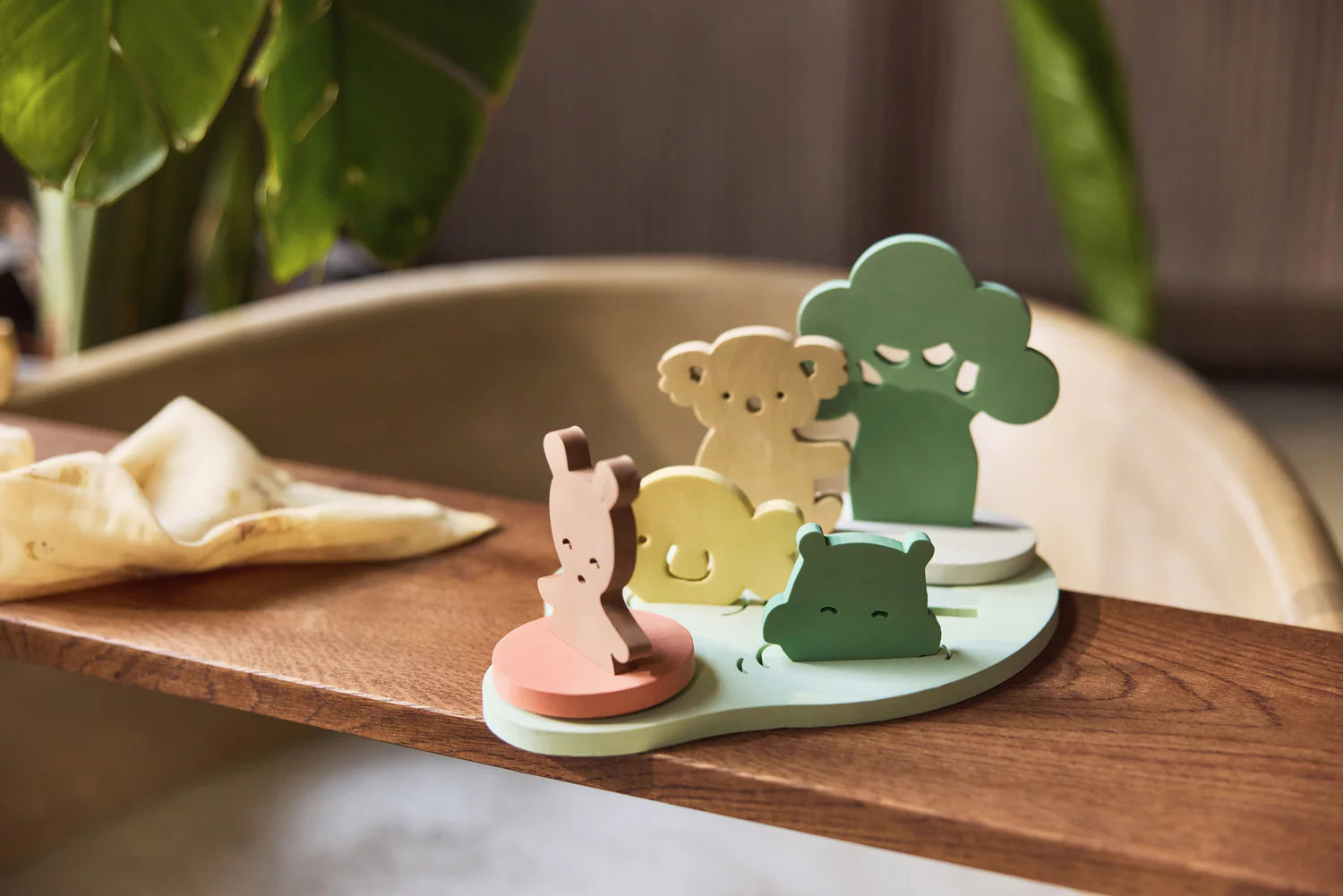 Juego de Espuma de Baño – Mundo Animal 🐨🛁