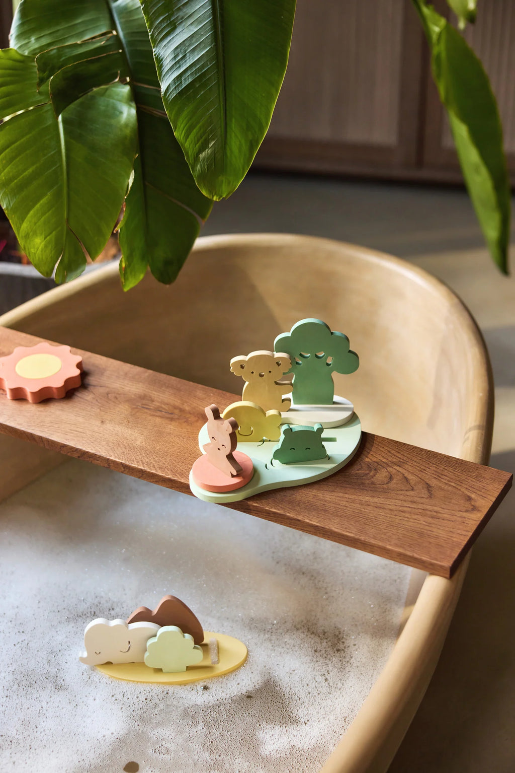 Juego de Espuma de Baño – Mundo Animal 🐨🛁